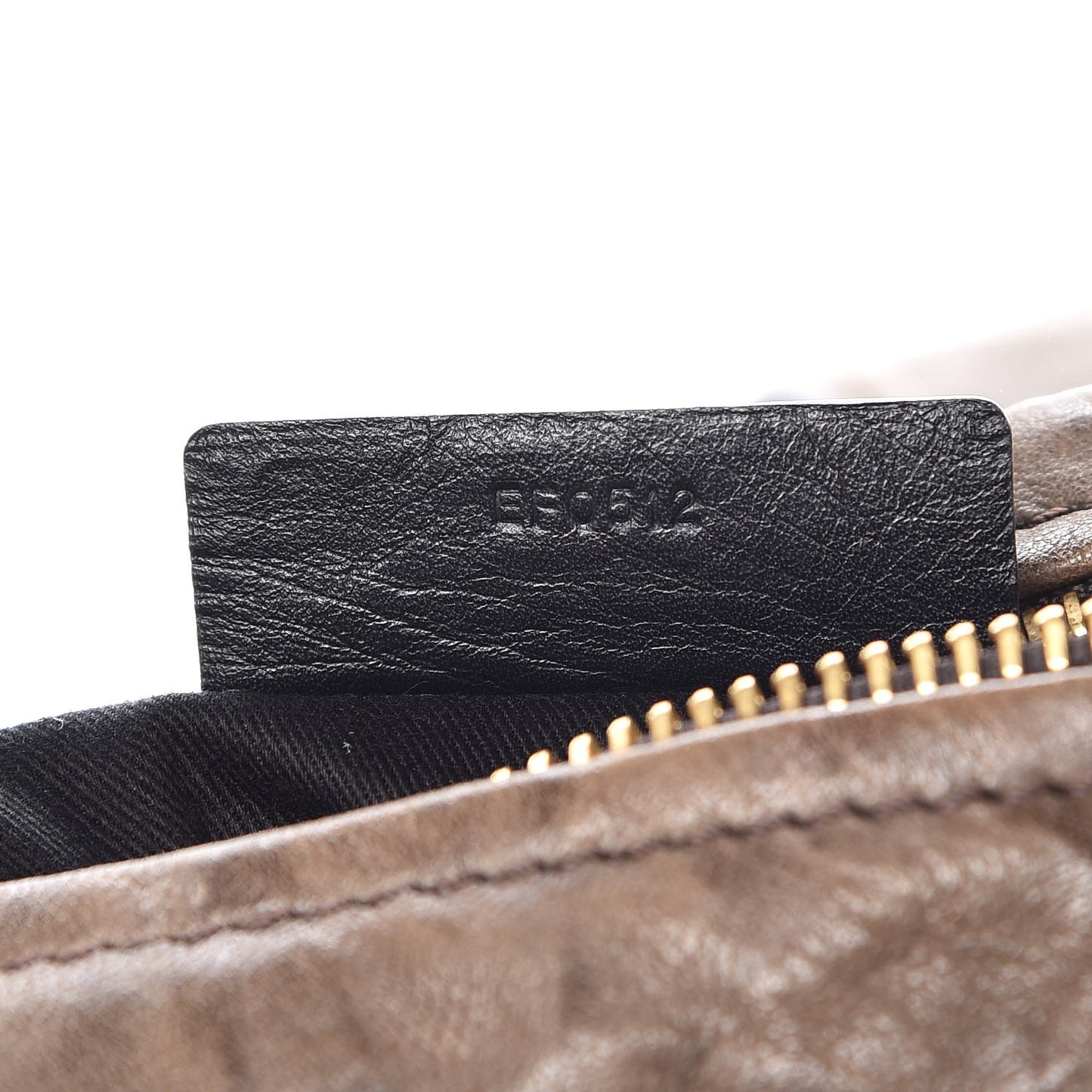 Tumbled Sheepskin Large Pandora Charcoal