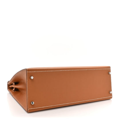 Hermes Epsom Kelly Sellier 35 Gold 4 of 16
