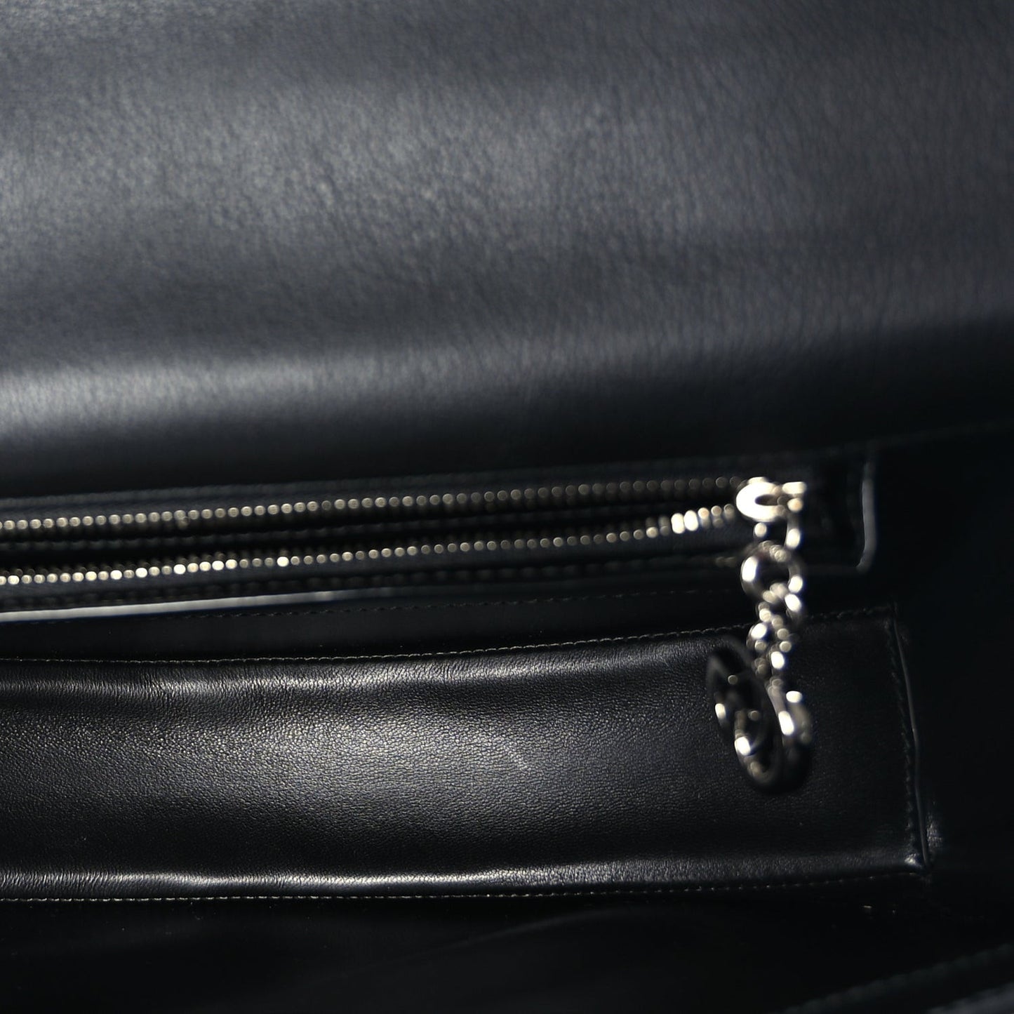 Matelasse GG Marmont Half Moon Top Handle Bag Black