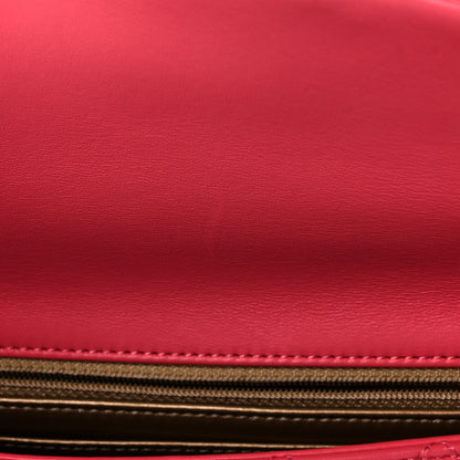 Chanel Lambskin Quilted Mini Rectangular Pearl Crush Flap Pink 16 of 19