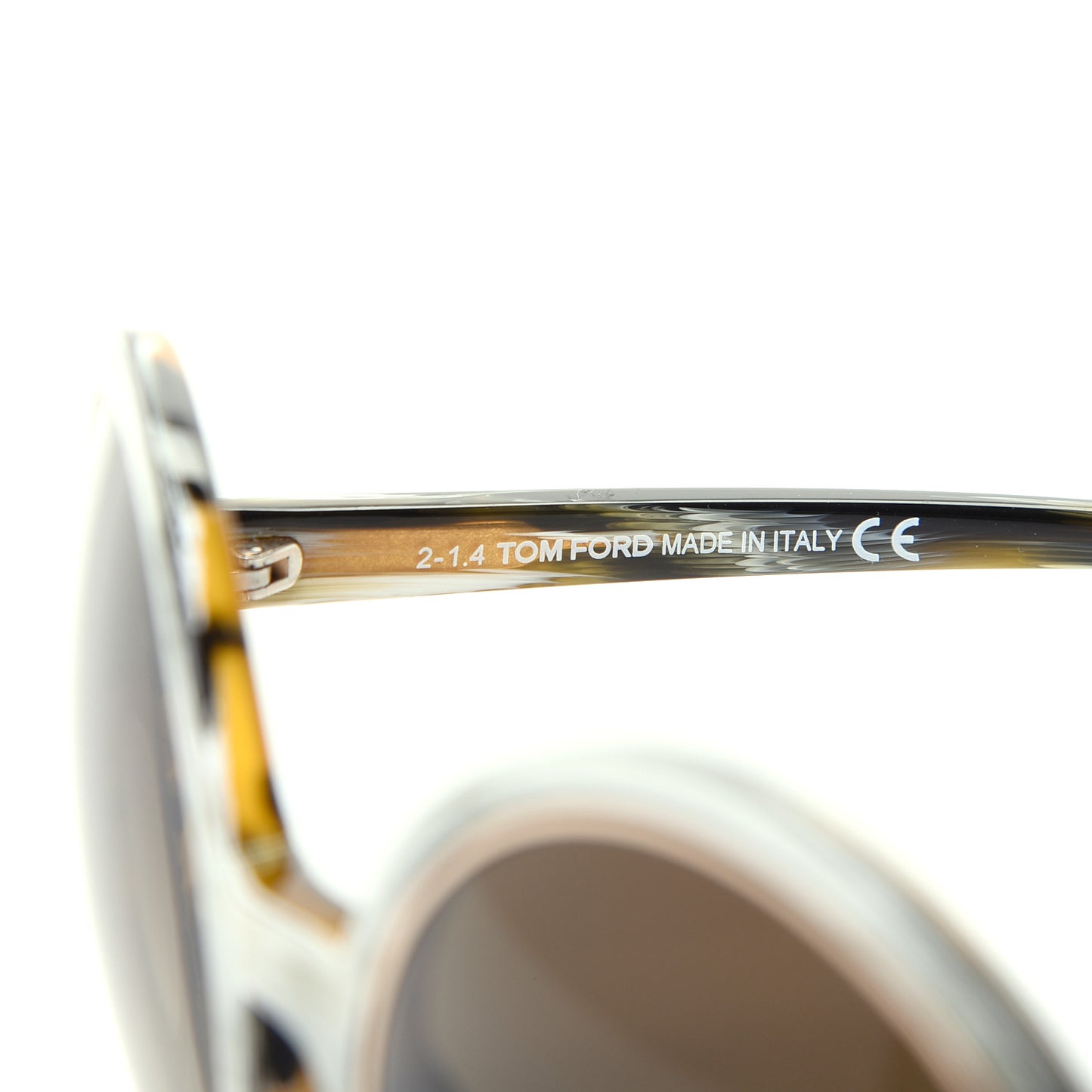 Acetate Carrie Sunglasses TF268 Grey Horn