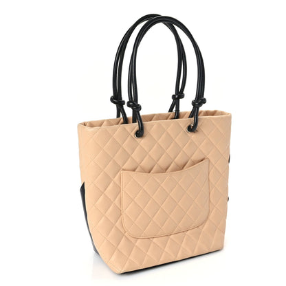 Chanel Calfskin Quilted Medium Cambon Tote 6 of 21
