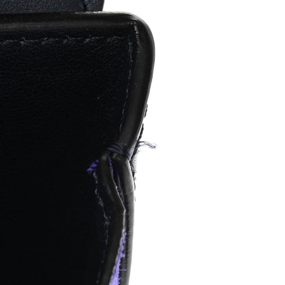 Versace Calfskin Small DV One Navy 11 of 14