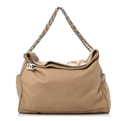 Chanel Lambskin Large Ultimate Soft Tote Beige 1 of 12