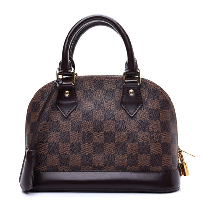 Louis Vuitton Damier Ebene Alma BB 1 of 14
