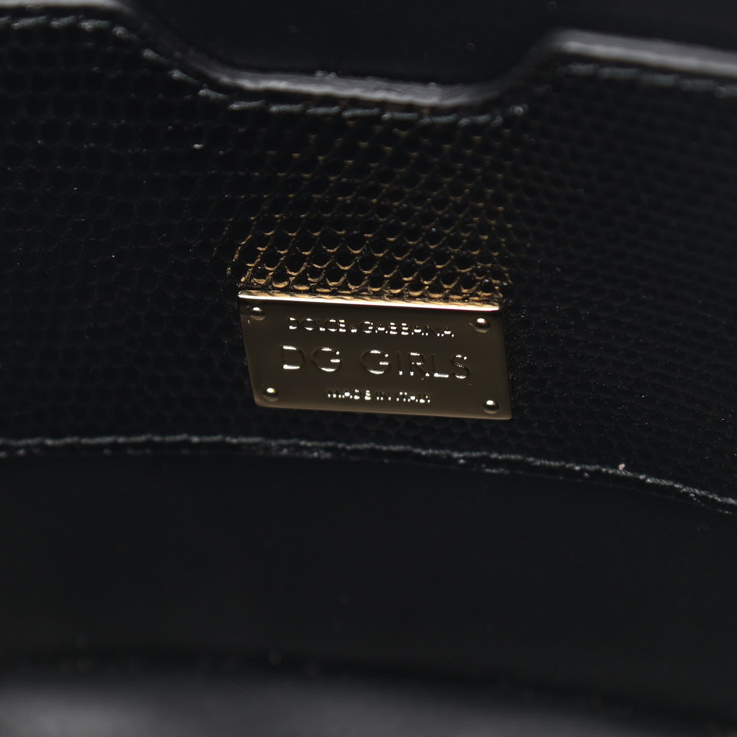 Dolce & Gabbana Raffia Snakeskin Vanity Case Black Multicolor 6 of 11