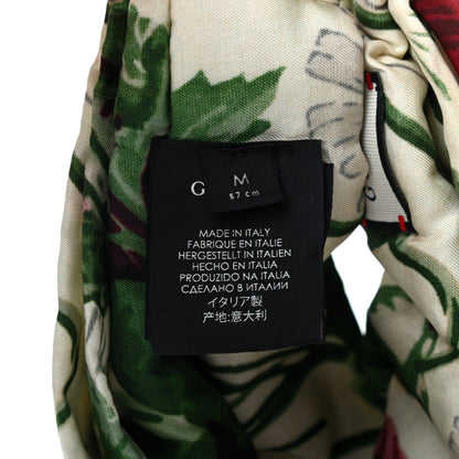 Gucci Silk Flora Print Headband M Multicolor 8 of 9
