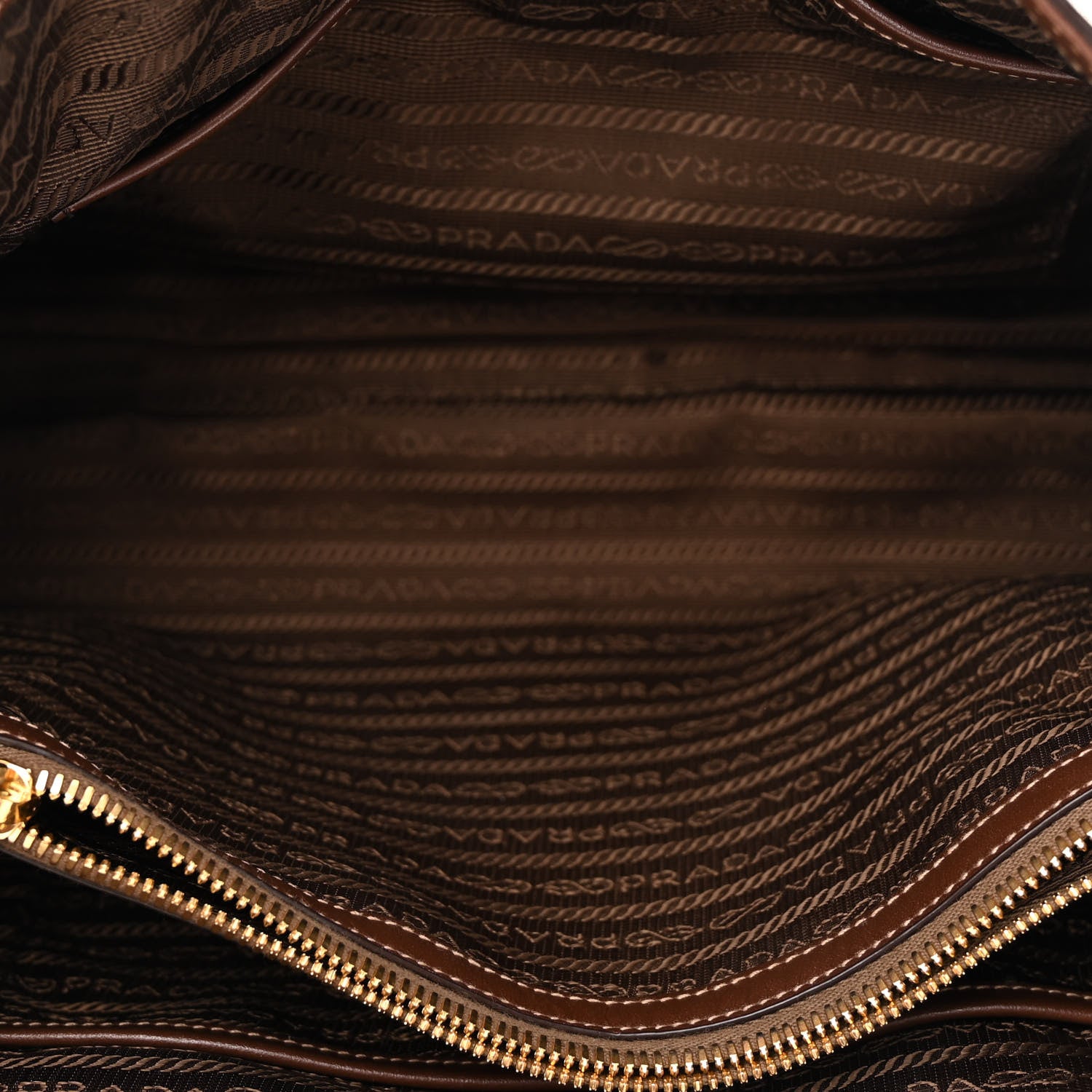 Prada Jacquard Logo Tote Moro 5 of 10