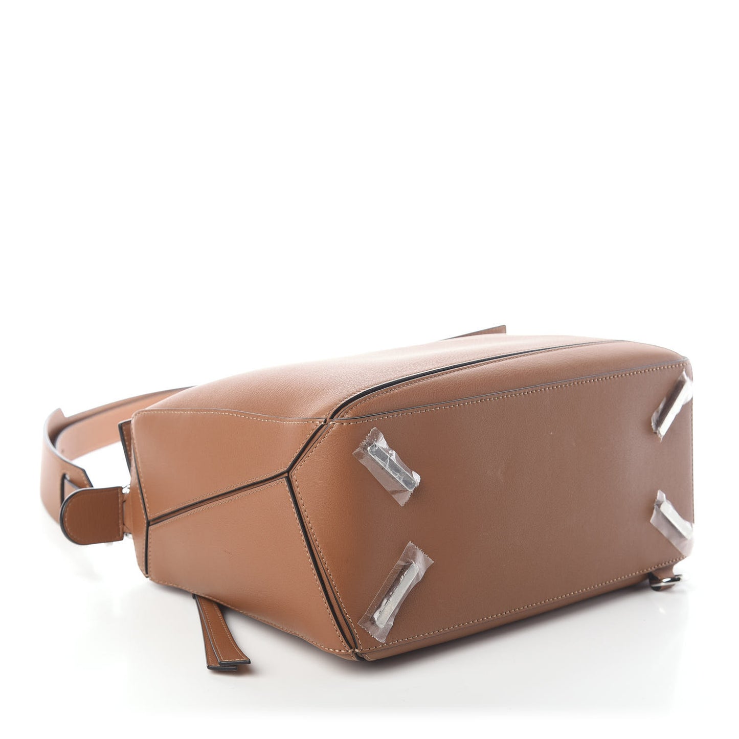 Calfskin Medium Puzzle Bag Tan