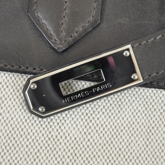 Toile Barenia Birkin 35 Ebene