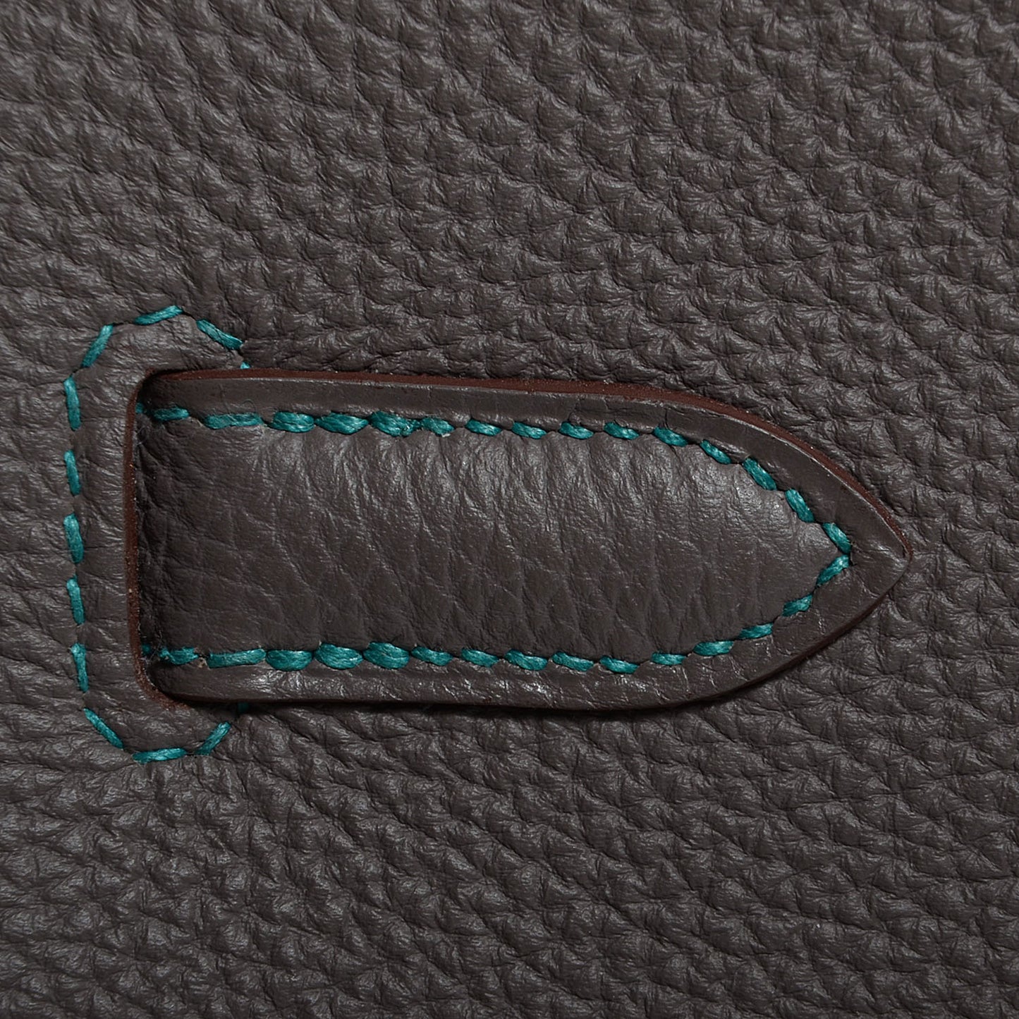 Togo Horseshoe Birkin 35 Etain Bleu Paon