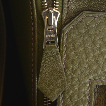 Hermes Fjord Birkin 30 Vert Olive 8 of 10