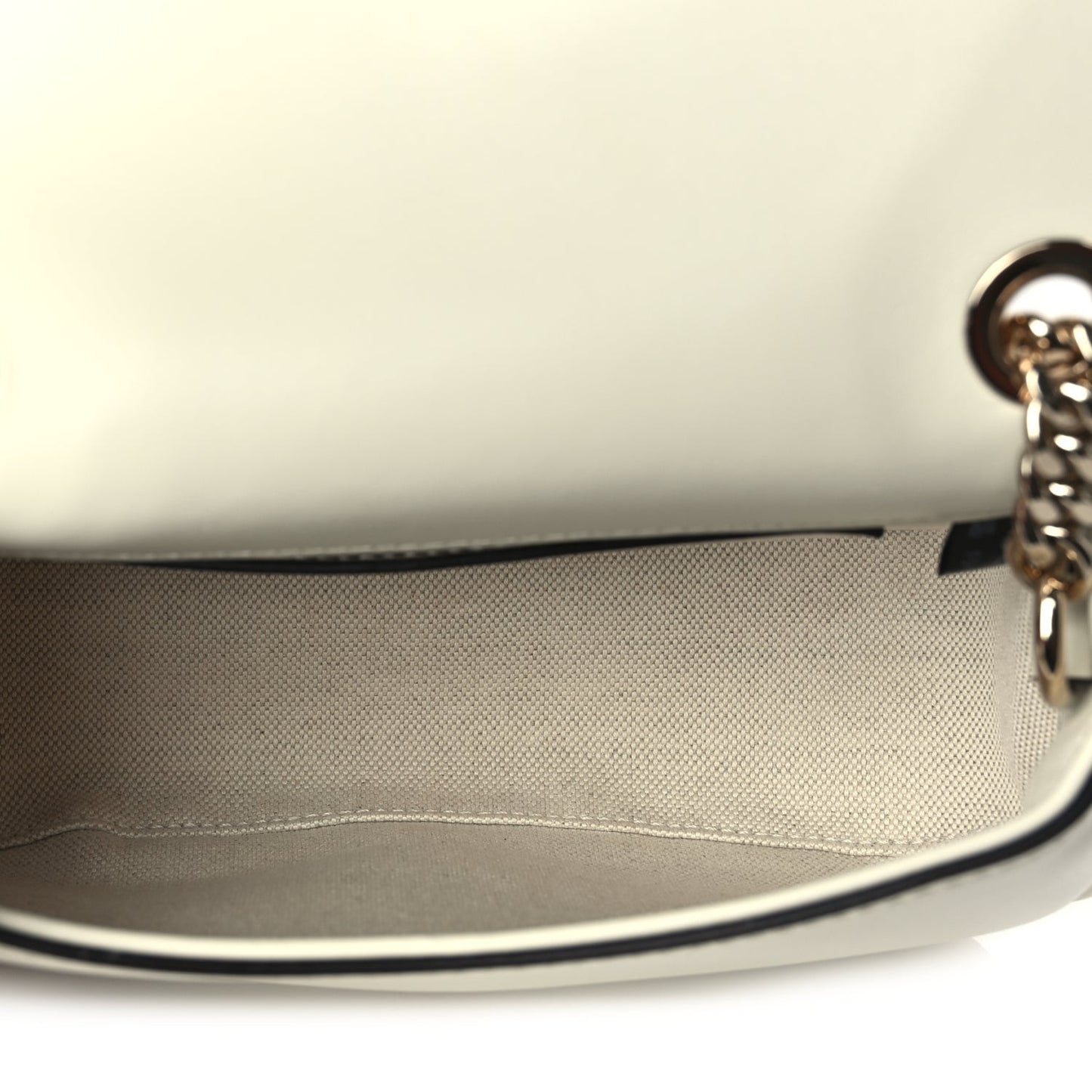 Calfskin Blondie Small Shoulder Bag Mystic White