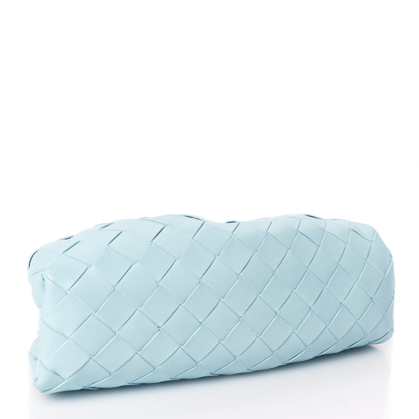 Nappa Intrecciato The Mini Pouch Pale Blue