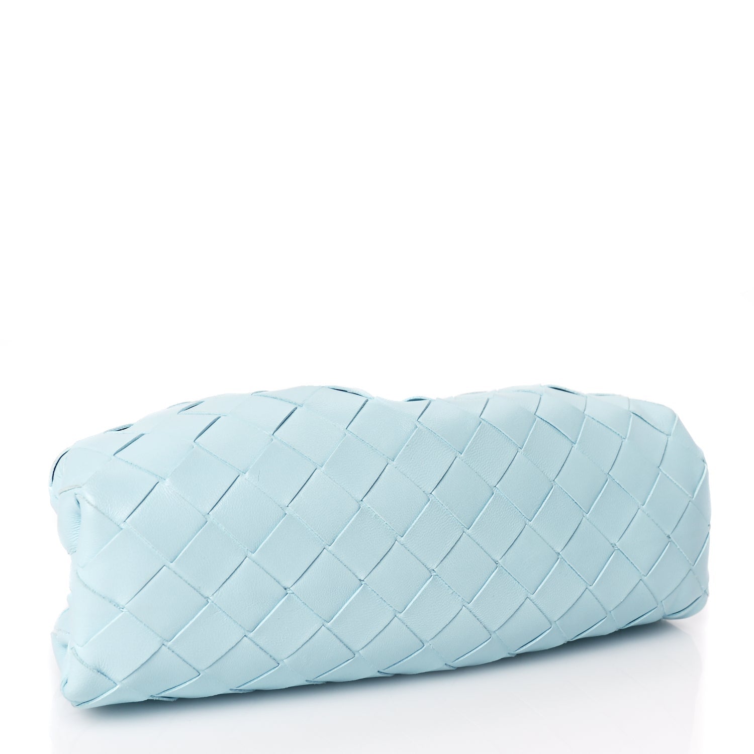 Bottega Veneta Nappa Intrecciato The Mini Pouch Pale Blue 3 of 8