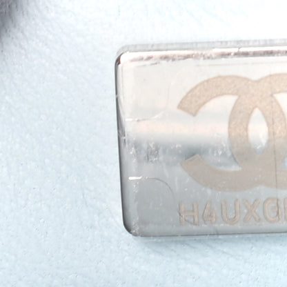 Chanel Iridescent Caviar Quilted Extra Mini Coco Handle Flap Light Blue 7 of 9