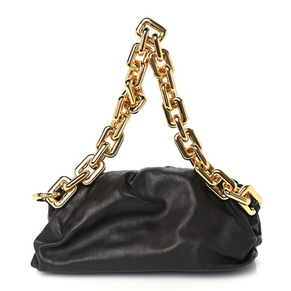 Bottega Veneta Calfskin The Pouch Chain Fondant 1 of 8