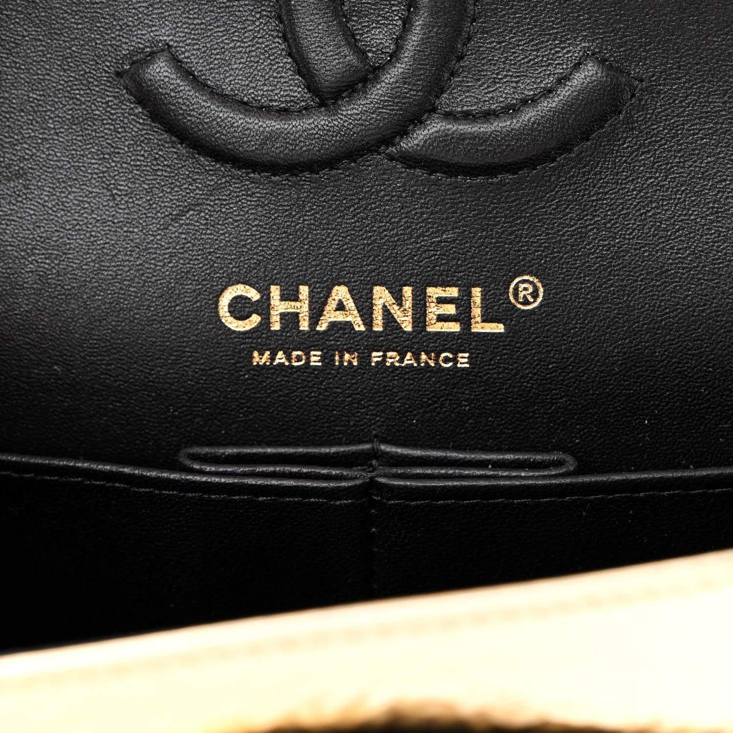 Chanel Hammered Metallic Calfskin Quilted Small Double Flap Gold 6 of 12