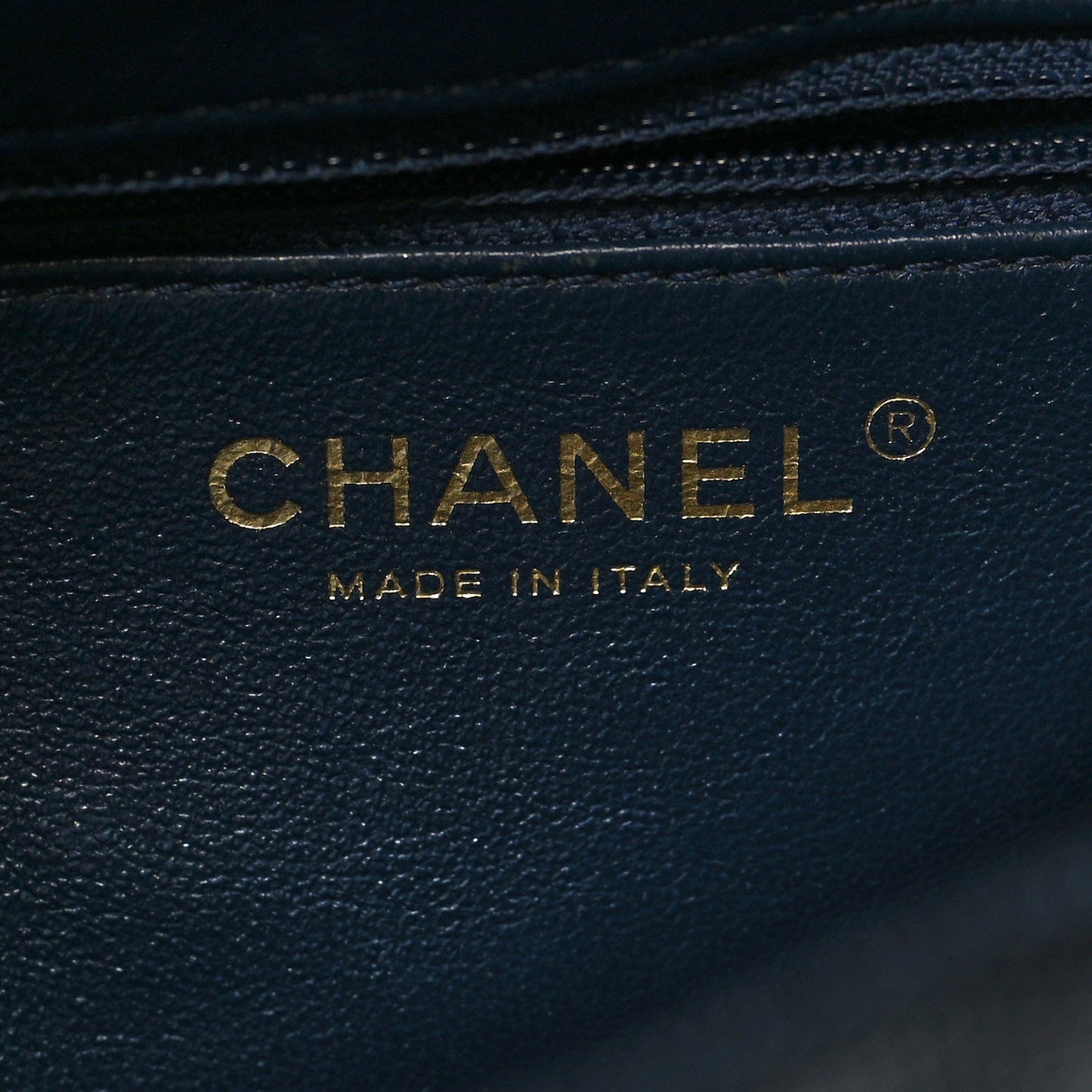 Caviar Quilted Filigree Backpack Navy