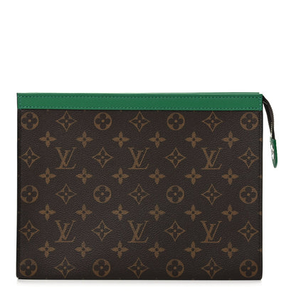 Louis Vuitton Monogram Macassar Pochette Voyage MM Borneo Green 1 of 8