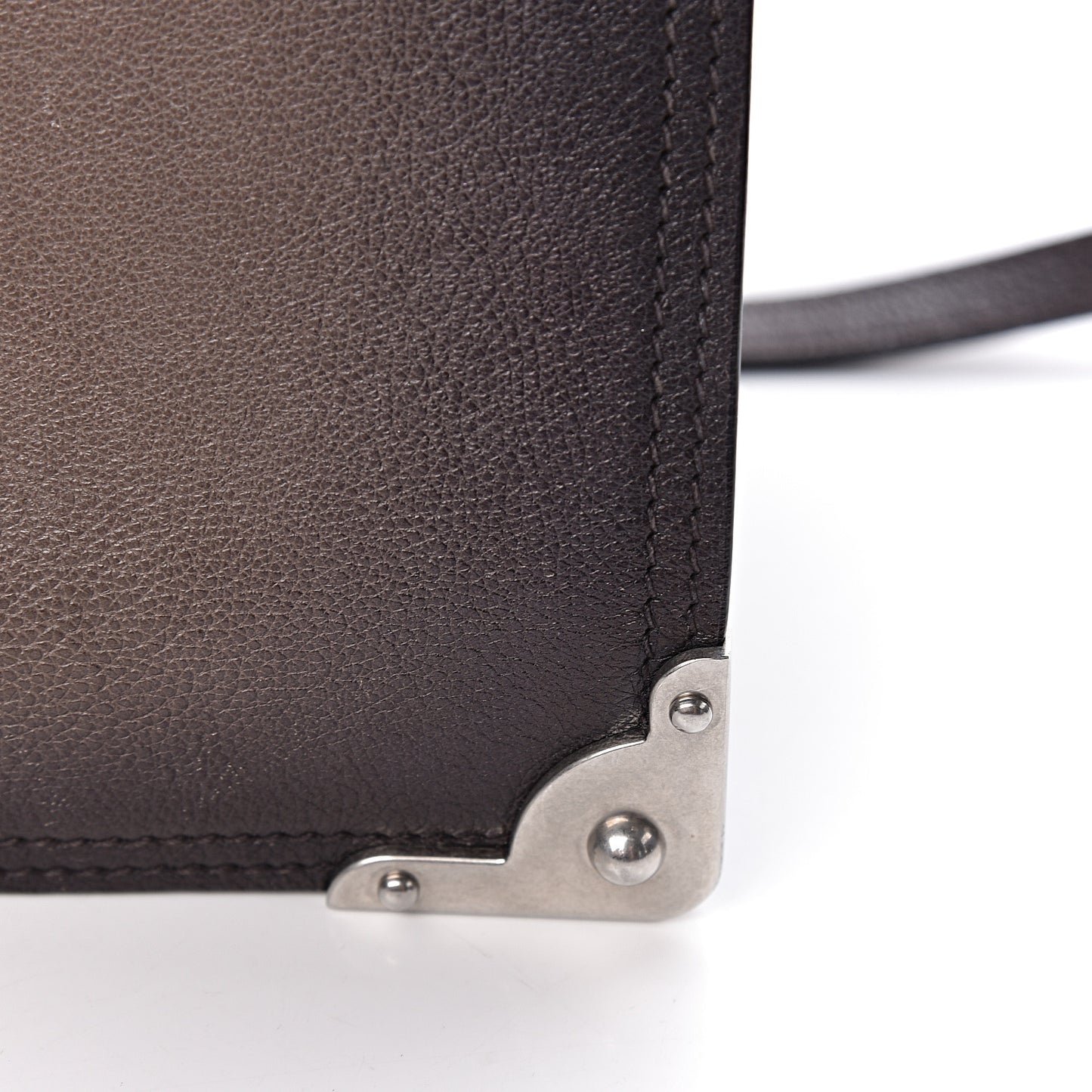 Glace Calfskin Sfumata Cahier Bag Argilla Astrale