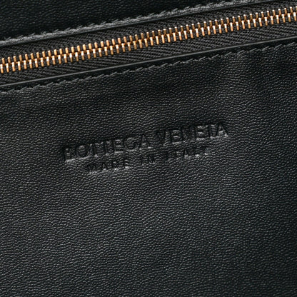 Bottega Veneta Silky Calfskin Large Hop Black 6 of 7