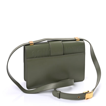 Christian Dior Smooth Calfskin 30 Montaigne Flap Bag Mint Green 2 of 8