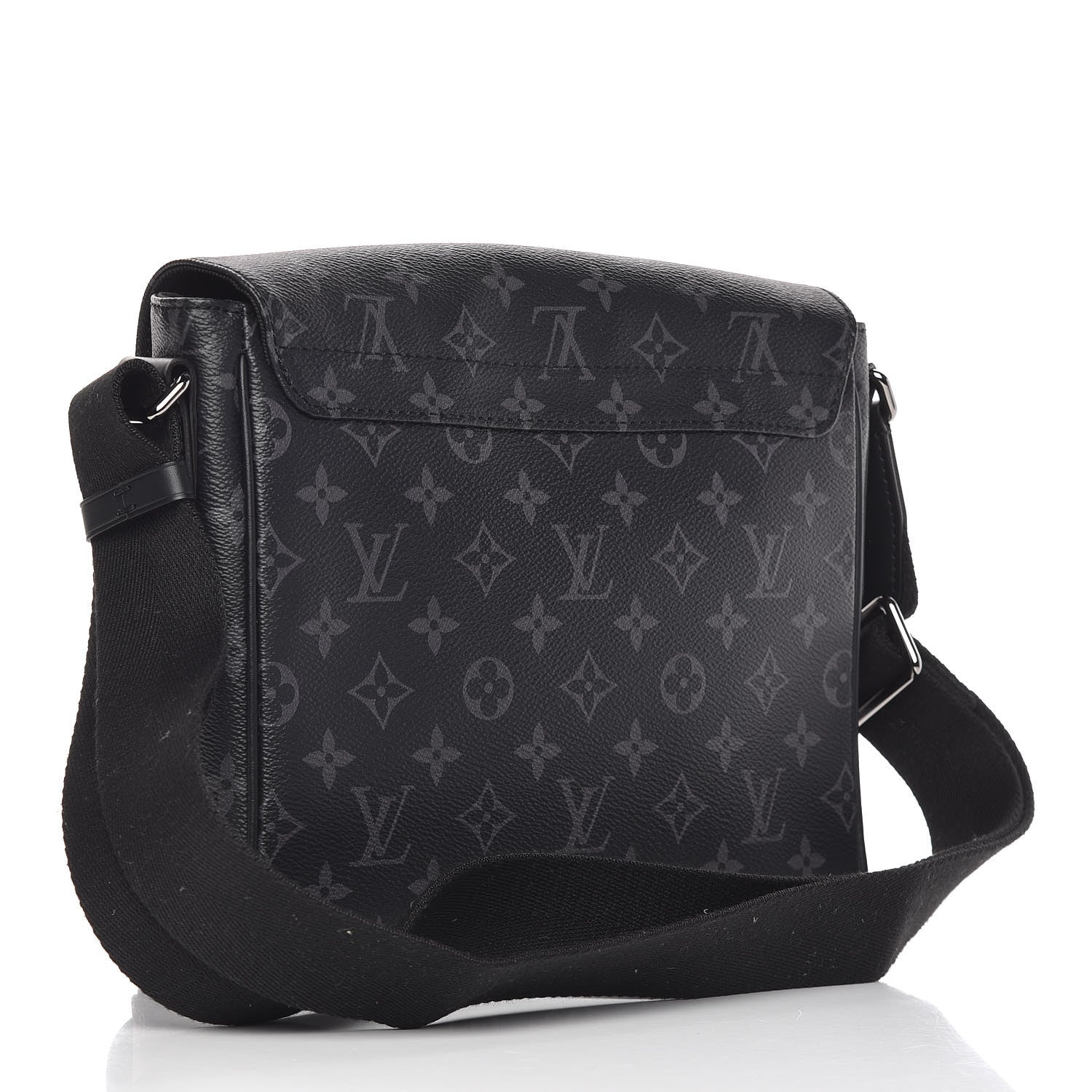 Louis Vuitton Monogram Eclipse District PM Black 3 of 10