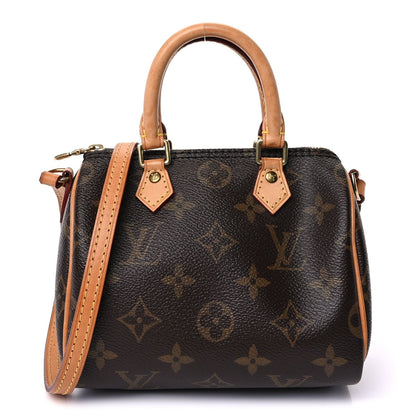 Louis Vuitton Monogram Nano Speedy Bandouliere 1 of 8