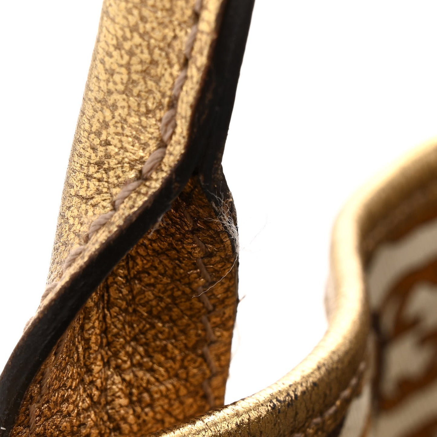 Monogram Medium Princy Tote Gold