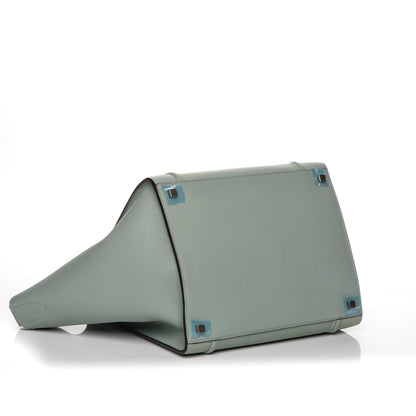 Celine Baby Grained Calfskin Medium Phantom Luggage Jade 4 of 7