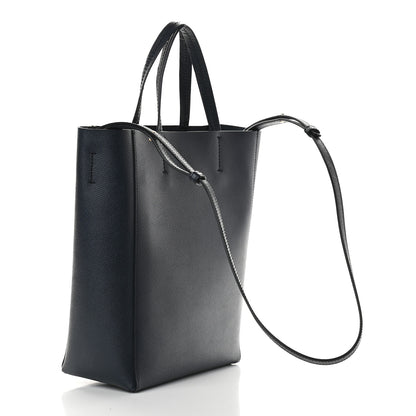 Celine Grained Calfskin Small Vertical Cabas Black 3 of 9