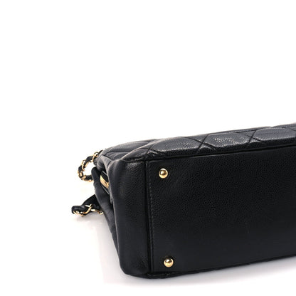 Chanel Caviar Quilted Timeless CC Soft Tote Black 8 of 9
