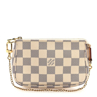 Louis Vuitton Damier Azur Mini Pochette Accessories 1 of 7