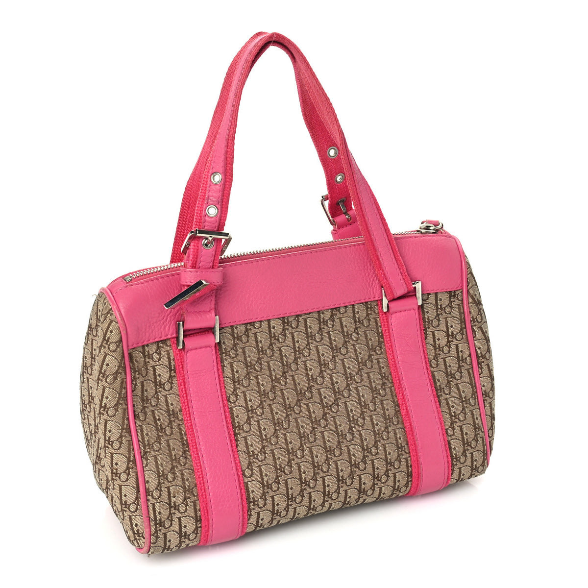 Monogram Street Chic Boston Pink Beige