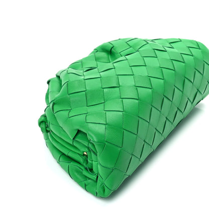 Bottega Veneta Nappa Intrecciato The Mini Pouch Clutch  Parakeet 7 of 8