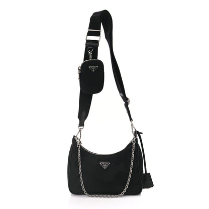 Prada Nylon Re-Edition 2005 Shoulder Bag Black 1 of 8