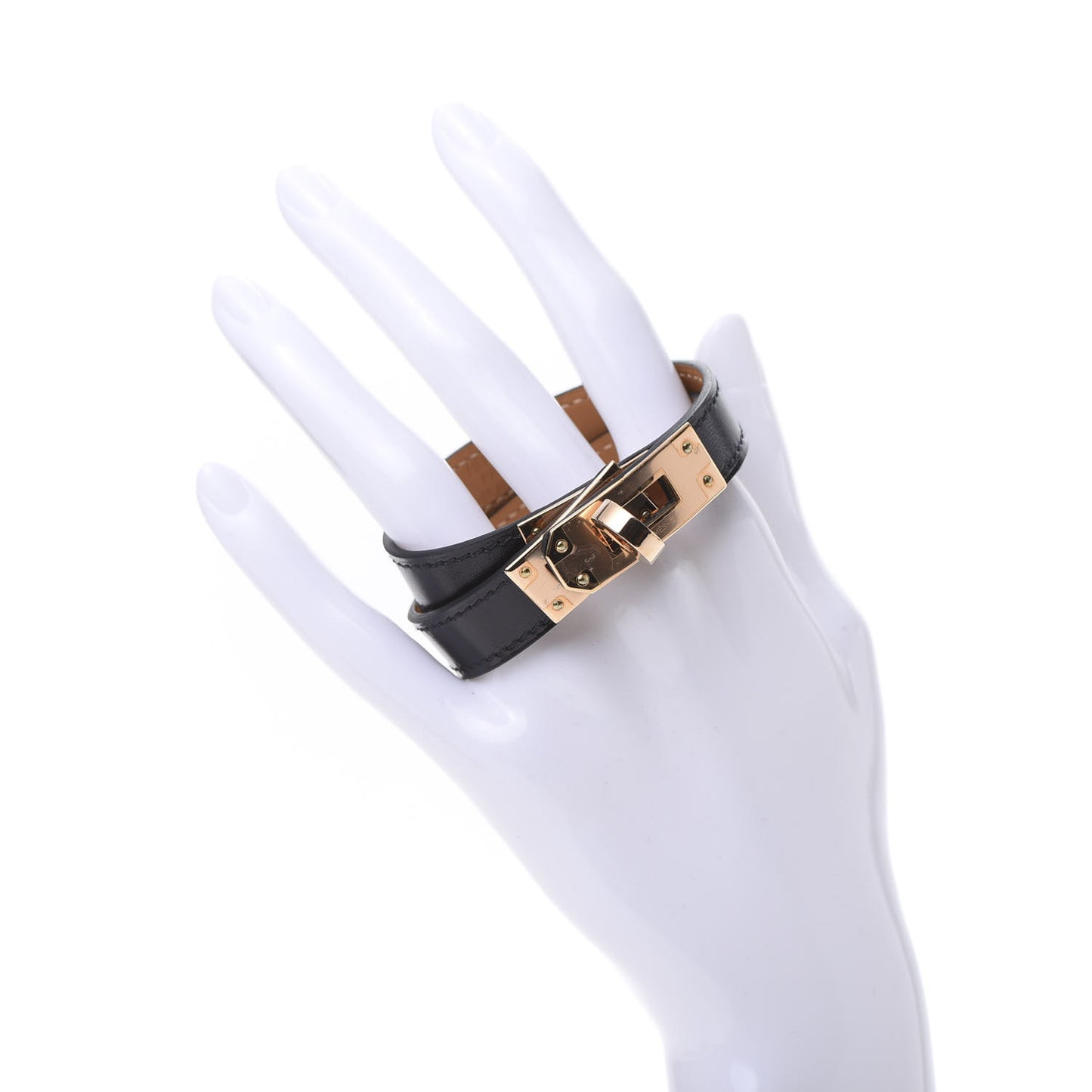 Box Kelly Double Tour Bracelet T2 Black