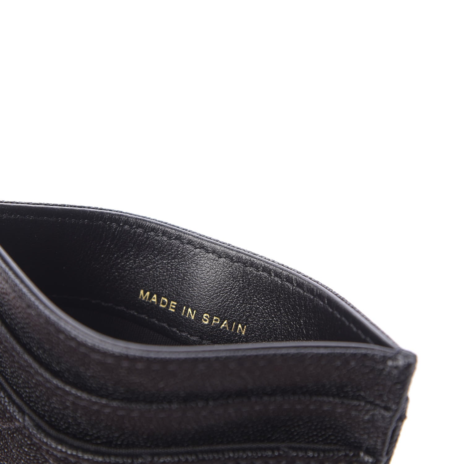 Chanel Caviar Quilted Boy Card Holder Black 9 of 9