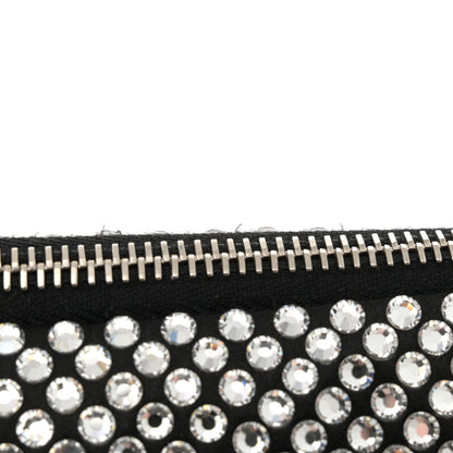 Prada Satin Crystal Triangle Pouch Cristal 11 of 11