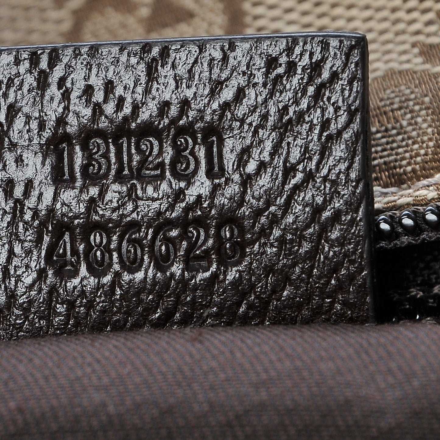 GG Monogram Large Web Handle Bucket Tote