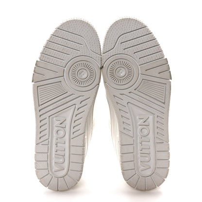 Louis Vuitton Calfskin Womens LV Trainer Sneakers White 6 of 7