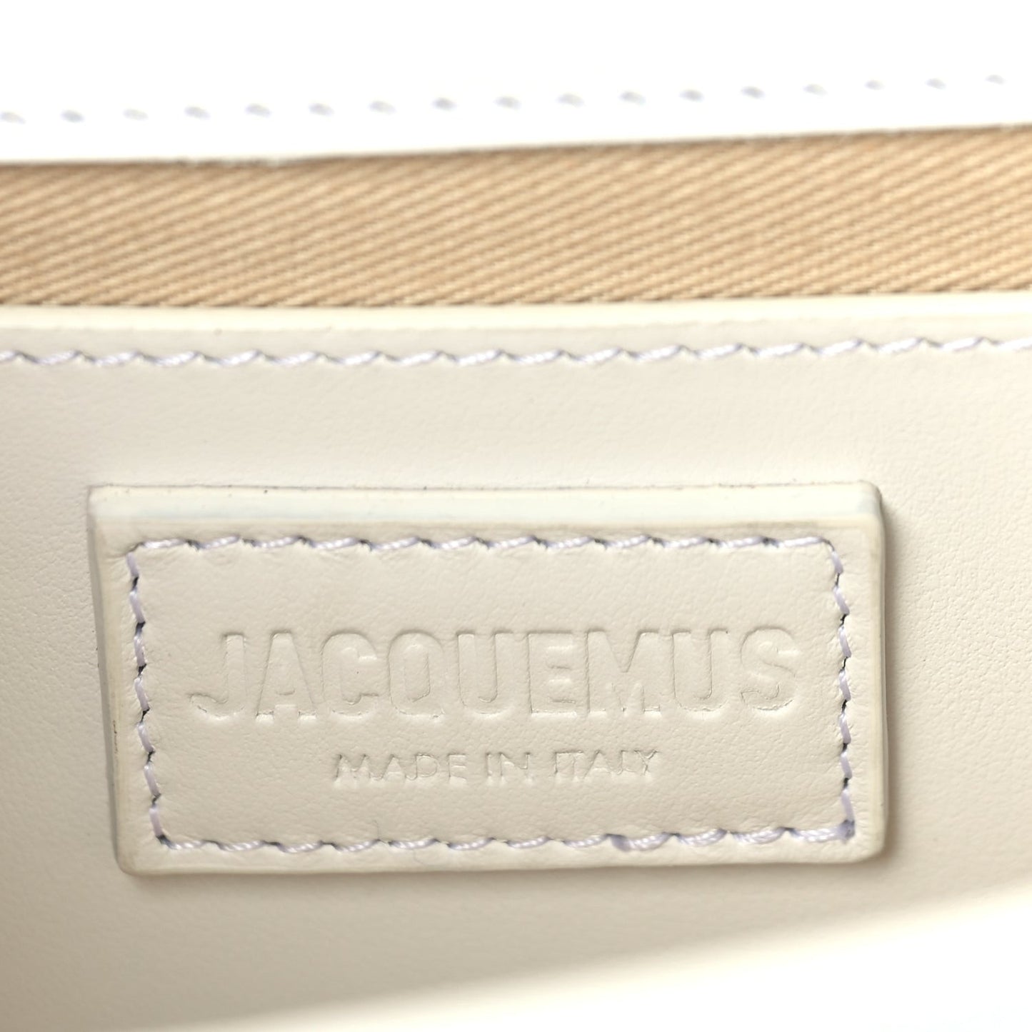 Smooth Calfskin Le Grand Bambino White