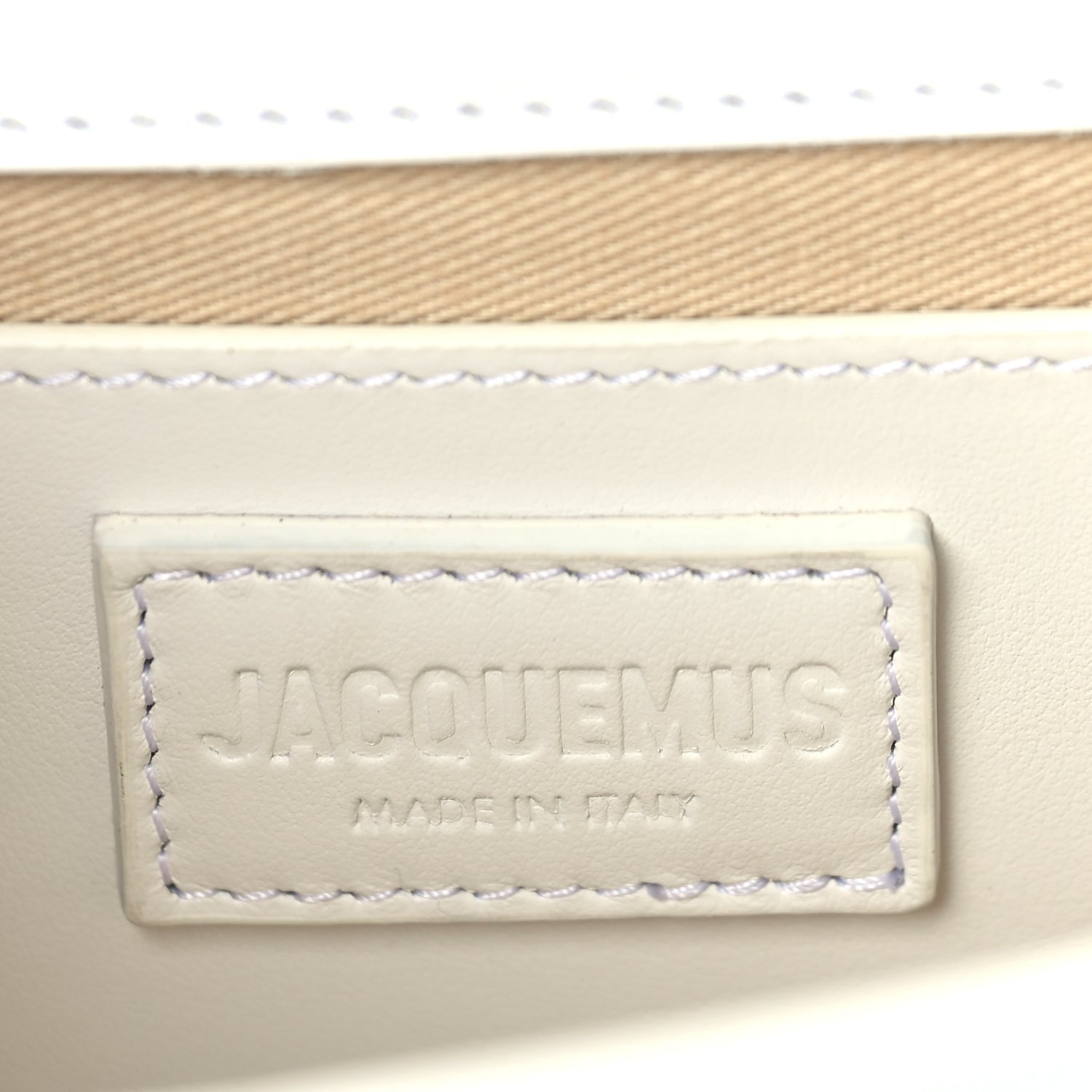 Jacquemus Smooth Calfskin Le Grand Bambino White 5 of 8