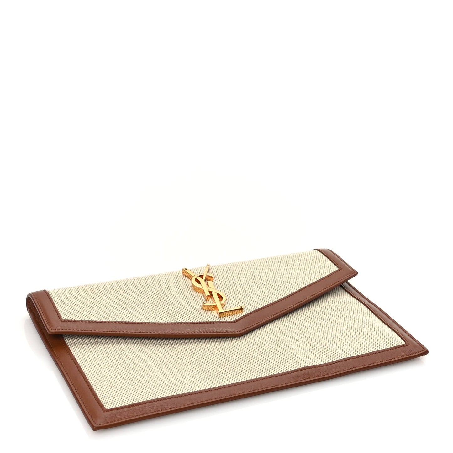 Canvas Uptown Pouch Natural Beige Brick