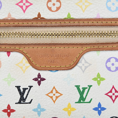 Louis Vuitton Monogram Multicolor Pochette Plate MM White 7 of 12
