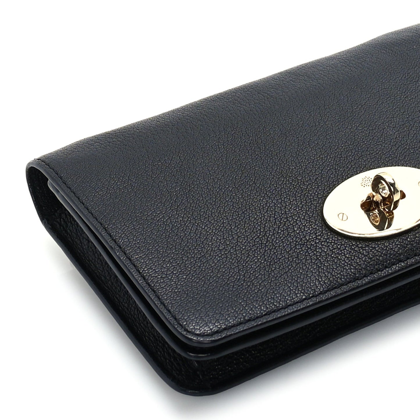 Grainy Print Bayswater Clutch Wallet  Black