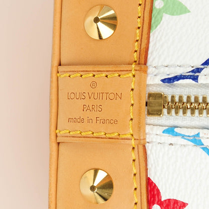 Louis Vuitton Monogram Multicolor Alma White 6 of 7