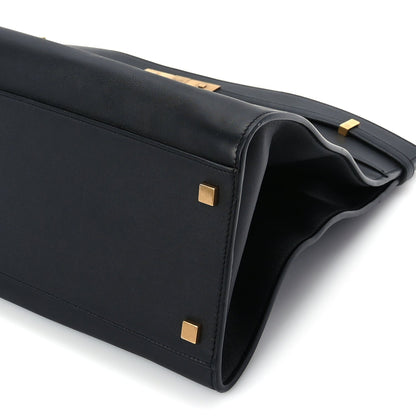 Saint Laurent Calfskin Medium Manhattan Shopper Tote  Black 8 of 8