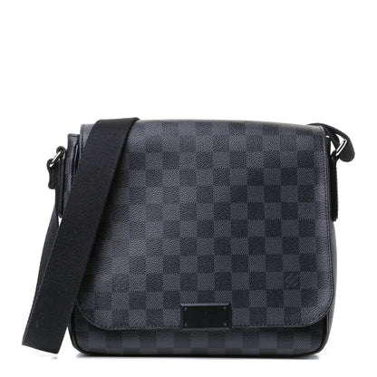 Louis Vuitton Damier Graphite District PM 1 of 4